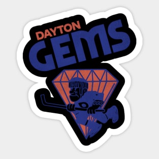 Dayton s Hockey Sticker